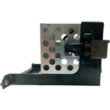 Jaspertronics™ OEM D95-LMP Lamp & Housing for Toshiba TVs with Phoenix bulb inside - 1 Year Warranty