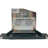 Jaspertronics™ OEM D95-LMP Lamp & Housing for Toshiba TVs with Phoenix bulb inside - 1 Year Warranty