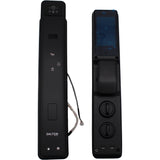 Dalton P90 Smart Lock - 3D Face & Finger Vein Recognition, Biometric Fingerprint, WiFi, PIN Code, IC Card, Key & App Access, Alexa/Google Compatible, Anti-Pry Alarm, Durable Aluminum Alloy - Black