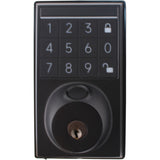Dalton Z09 Smart Lock - Biometric Fingerprint, Bluetooth, PIN Code, Key Access, Auto Lock/Unlock, Anti-Tamper Security, Tuya-Compatible, Durable Zinc Alloy - Black