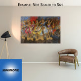 Dance Hall Girls by Andy Thomas - Canvas Giclee Limited Edition - 30 x 45