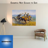 Desperate Ride by Andy Thomas - Canvas Giclee Limited Edition Artist Proof 25 - 20 x 30