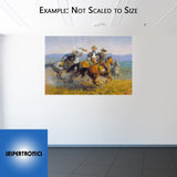 Desperate Ride by Andy Thomas - Canvas Giclee Limited Edition Artist Proof 25 - 20 x 30