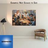 Draw Poker by Andy Thomas - Canvas Giclee Limited Edition Signed & Numbered 250 - 20 x 30