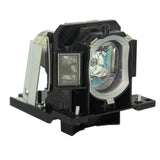 Jaspertronics™ Original DT01123 Lamp & Housing for Hitachi Projectors - 1 Year Warranty