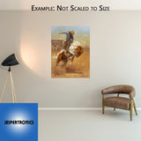 Dusty Bronc by Andy Thomas - Canvas Open Edition - 12 x 16