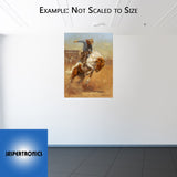 Dusty Bronc by Andy Thomas - Canvas Open Edition - 12 x 16