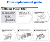Jaspertronics™ Replacement Air Filter ELPAF21 / V13H134A21 for select Epson Projectors
