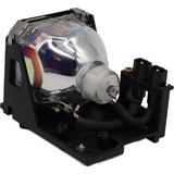 Jaspertronics™ Original Lamp & Housing for the Epson Powerlite-30-Silver Projector - 1 Year Warranty