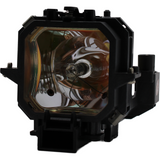 Jaspertronics™ Lamp & Housing for the Epson Powerlite 73C Projector w Original Philips Lamp Inside - 1 Year Warranty