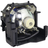 Jaspertronics™ Original Lamp & Housing for the Epson Powerlite 77C Projector - 1 Year Warranty