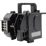 Jaspertronics™ Lamp & Housing for the Epson Home Cinema 8350 Projector w Original Osram Lamp Inside - 1 Year Warranty