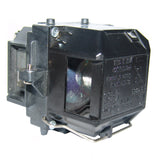 Jaspertronics™ Original ELP-LP55 Lamp & Housing for Epson Projectors - 1 Year Warranty
