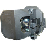 Jaspertronics™ Original Lamp & Housing for the Epson BrightLink 455WI-T Projector - 1 Year Warranty