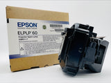OEM ELP-LP60 Lamp & Housing for Epson Projectors - 1 Year Jaspertronics Full Support Warranty!