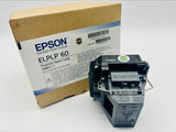 OEM V13H010L60 Lamp & Housing for Epson Projectors - 1 Year Jaspertronics Full Support Warranty!