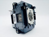 Jaspertronics™ Original ELP-LP64 Lamp & Housing for Epson Projectors - 1 Year Warranty