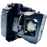 Jaspertronics™ Original Lamp & Housing for the Epson EB-D615W Projector - 1 Year Warranty