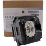 OEM Lamp & Housing for The Powerlite Home Cinema 3020E Projector  - 1 Year Jaspertronics Full Support Warranty!