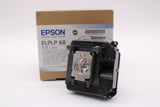 OEM V13H010L68 Lamp & Housing for Epson Projectors  - 1 Year Jaspertronics Full Support Warranty!