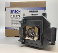 OEM ELP-LP69 Lamp & Housing for Epson Projectors - 1 Year