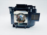 Jaspertronics™ OEM Lamp & Housing for the Epson Powerlite X27 Projector with Osram bulb inside - 240 Day Warranty