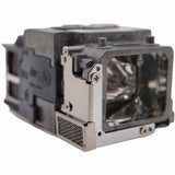 Jaspertronics™ V13H010L94 Lamp & Housing for Epson Projectors w Original UHE Lamp Inside - 1 Year Warranty