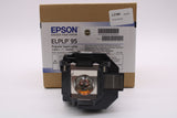 OEM Lamp & Housing for The Epson Powerlite 1450 Projector - 1 Year Jaspertronics Full Support Warranty!
