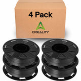 Creality Ender PLA Filament 1.75mm 4 Roll Bundle - Black - No-Tangle, Eco-Friendly, Strong Bonding, Universal 3D Printer Fit