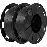 Creality Ender PLA Filament 1.75mm 2 Roll Bundle - Black - No-Tangle, Eco-Friendly, Strong Bonding, Universal 3D Printer Fit