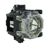 Jaspertronics™ Lamp & Housing QuadPack for the Panasonic PT-DS20KE Projector w Original Panasonic Lamp Inside - 1 Year Warranty