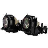 Jaspertronics™ Original Lamp & Housing TwinPack for the Panasonic PT-DX800E Projector - 1 Year Warranty