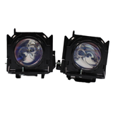 Jaspertronics™ Original ET-LAD60AW Lamp & Housing Twinpack for Panasonic Projectors - 1 Year Warranty