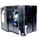 Jaspertronics™ Lamp & Housing for the Panasonic PT-DW7000 (Long Life single) Projector w Original Ushio Lamp Inside - 1 Year Warranty