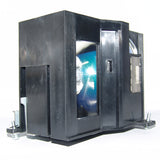 Jaspertronics™ Lamp & Housing for the Panasonic PT-LW7700 (Long Life single) Projector w Original Ushio Lamp Inside - 1 Year Warranty