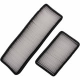 Jaspertronics™ Replacement Air Filter Set for the Panasonic PT-VW330 Projector