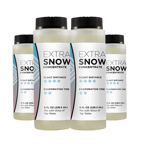 Froggy's Fog - SC-EX-4PK - EXTRA DRY Snow Juice Concentrate - High Density - Machine 4-Pack Case Fluid