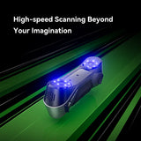 Creality CR-Scan Raptor 3D Scanner - Hybrid Blue Laser & NIR Technology, 0.02mm Accuracy, 60fps Speed, Handheld 3D Scanner for Windows & macOS, Industrial-Grade Precision