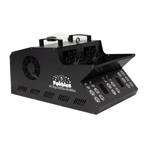 Froggy's Fog Fobbles F4 1400W 4-in-1 Bubble Fogger – DMX, Haze, Fog, Bubbles, LED, Pro Stage Effects