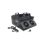 Froggy's Fog - FBM-FOBBLES-F4 - Froggy's Fog - Fobbles F4 - 1400W Bubble Fogger - DMX - 4 Machines in 1 (Fog, Haze, Bubbles, Fog Bubbles) - 1400W