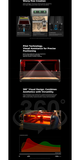 Creality Falcon2 Pro 22W Laser Engraver - High Power Desktop Diode Laser Cutter with Integrated Enclosure, Camera, Air Assist, 500mm/s Speed for Wood, Acrylic, and Metal