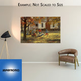 Fall Football Classic by Andy Thomas - Canvas Open Edition - 12 x 18