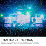 Froggy's Fog 650W Variable Snow Machine with Wireless Control, 1L Tank, Indoor/Outdoor Snow Effect