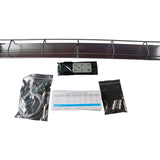 Jaspertronics™ 40W 254nm Germicidal High Bay UV-C Tube Light Fixture with Dual Lamps, Remote, & Safety Sensors