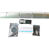 Jaspertronics™ 60W 254nm Germicidal High Bay UV-C Tube Light Fixture with Dual Lamps, Remote, & Safety Sensors