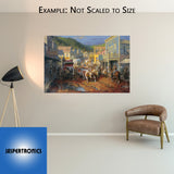 Gold Town by Andy Thomas - Canvas Open Edition - 12 x 18