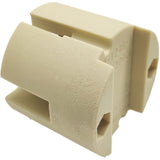 GY22 GX22 Lamp Holder Ceramic Socket - High-Temperature 10,000W, 500V, 20A, Pulse Rated 15kV, T350 Ceramic Lamp Base for Metal Halide & Hot-Restrike Lamps - No Leads