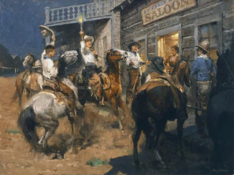 Hello Boys by Andy Thomas - Canvas Open Edition - 12 x 16
