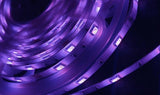 Jaspertronics Remote Controlled App Enabled LED Flowing Light Strip Roll - 30Ft - Connect and expand!