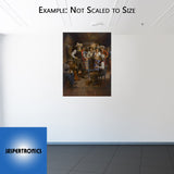 Judge Roy Bean and His Court by Andy Thomas - Canvas Giclee Limited Edition SN350 - 24 x 18